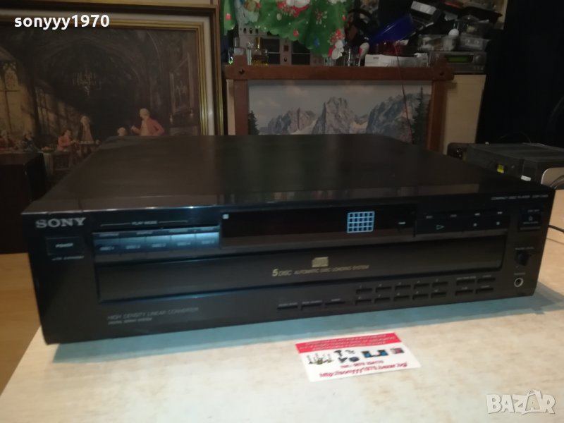 sony cdp-c425 cd player-made in japan 2901221934, снимка 1