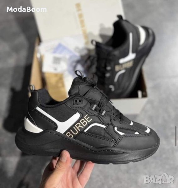 🔥Burberry стилни мъжки черни обувки🔥, снимка 1