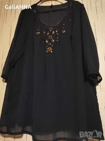 СТРАХОТНА ЕФИРНА ТУНИКА МАКСИ РАЗМЕР 3XL, снимка 1