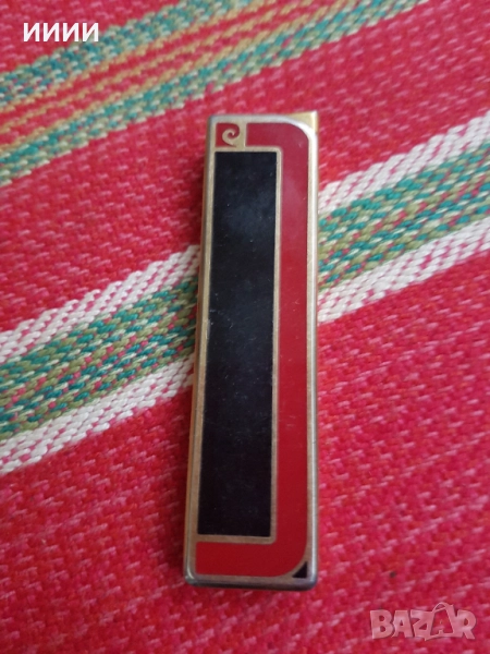 Позлатена запалка Piere Cardin, снимка 1