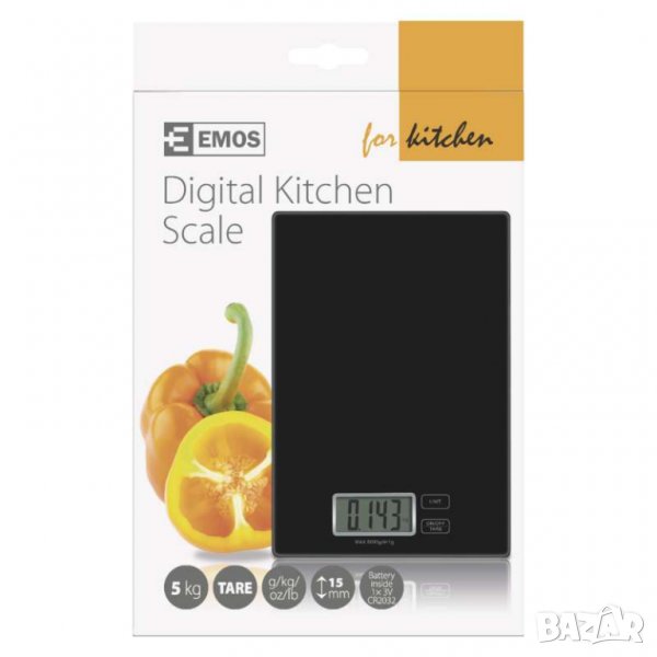 Дигитална кухненска везна EMOS EV014B, снимка 1