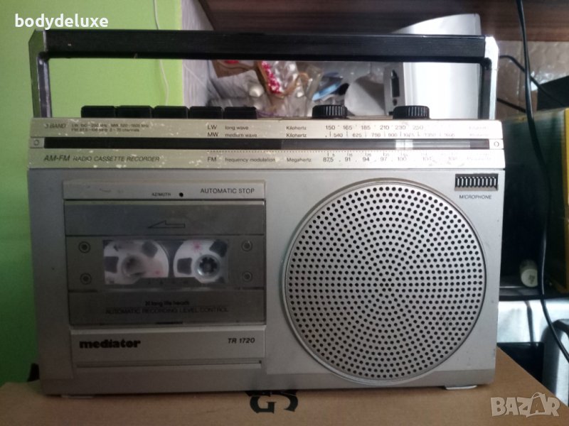 Mediator TR1720 моно радио-касетофон, снимка 1