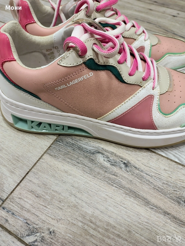KARL LAGERFELDСникърси KL62024 Розов , снимка 1