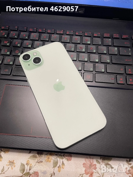 iPhone 15 plus 128GB green, снимка 1