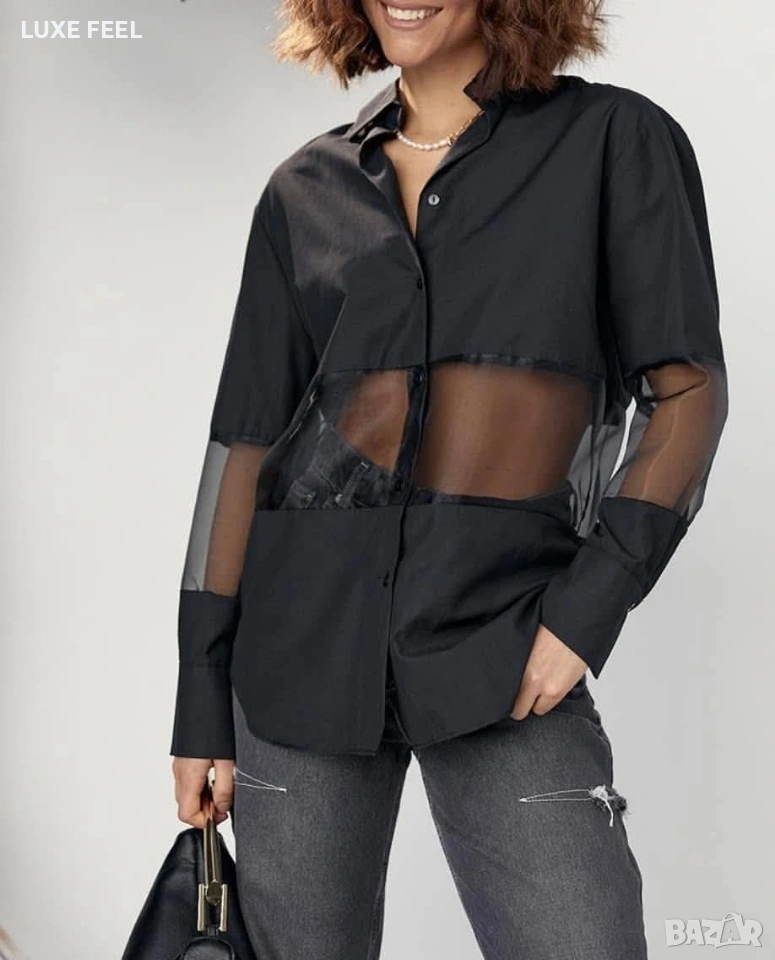 Дамски Ризи с Тюл ⚜️, снимка 1