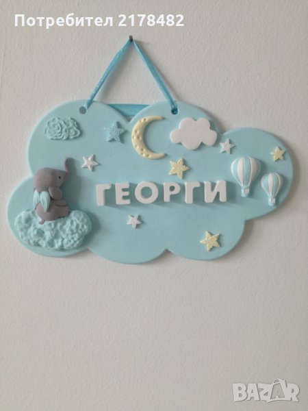 Керамично пано с име, снимка 1