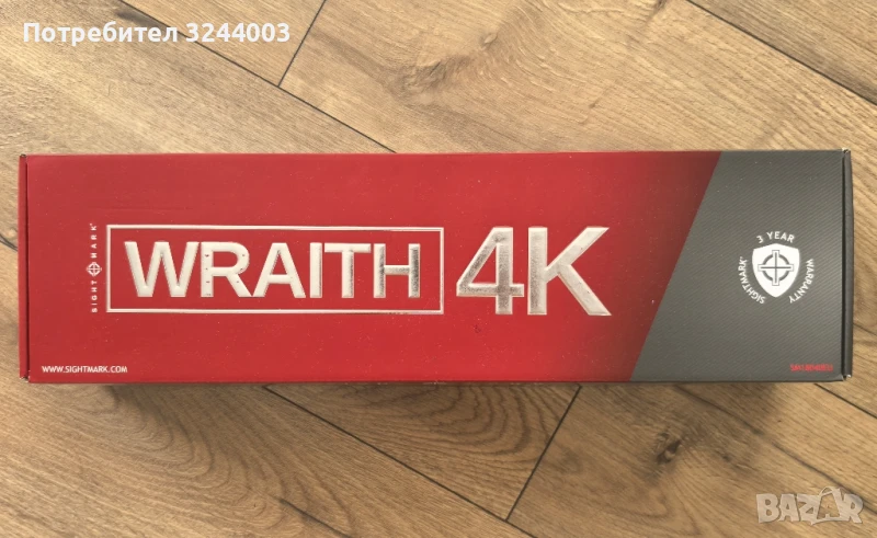 Sightmark Wright 4K 4-32x40 нощен прицел, снимка 1