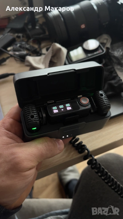 Микрофон DJI Mic 2 (2 TX + 1 RX), снимка 1