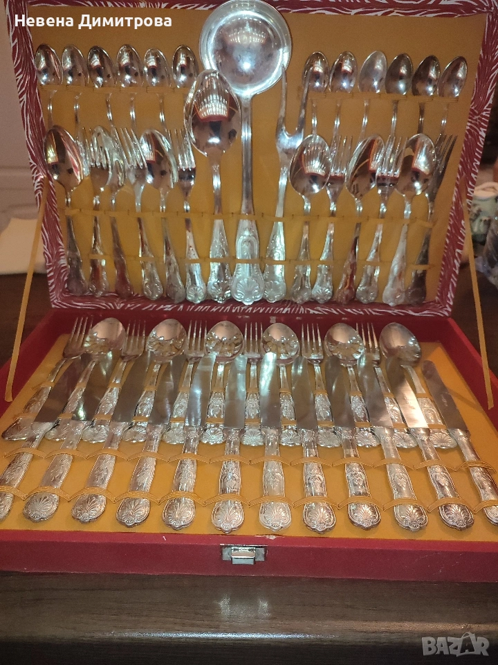 Посребрени прибори/ сервиз за хранене , снимка 1
