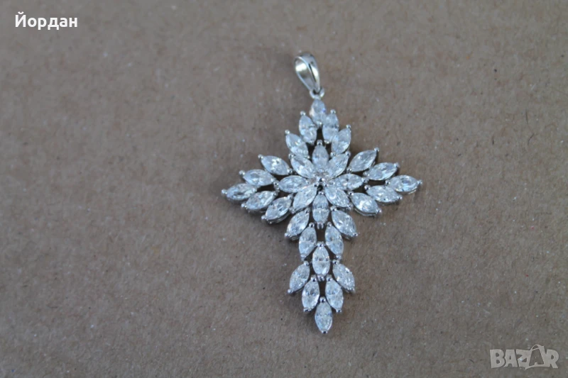 Сребърен кръст , снимка 1