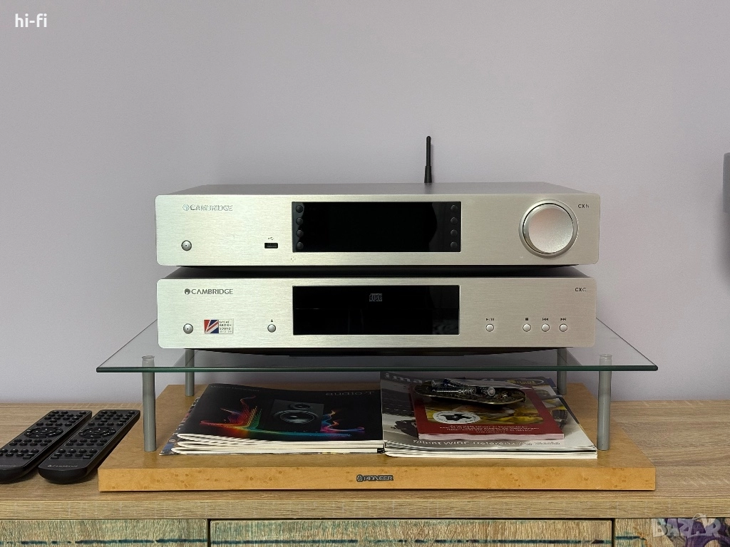 Cambridge Audio CXN + Cambridge Audio CXC / Streamer DAC + CD Transport, снимка 1