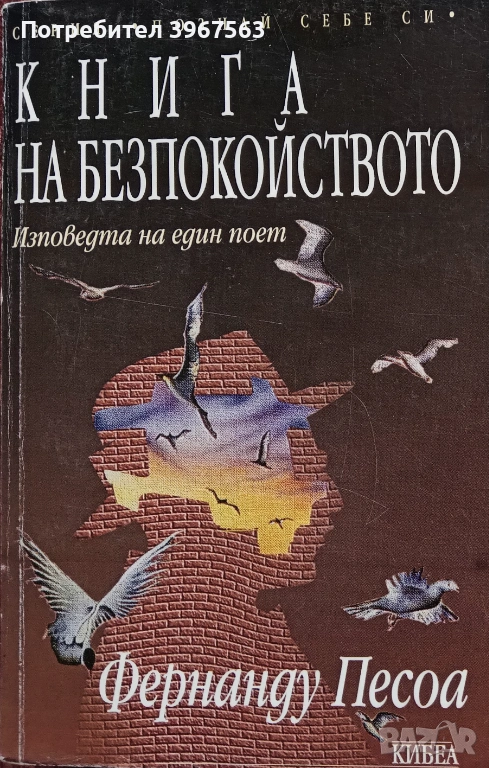 Книга ,,Книга на безпокойството,, отлична., снимка 1