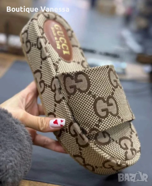 Дамски чехли Gucci , снимка 1