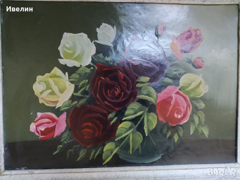 картина-цветя, снимка 1