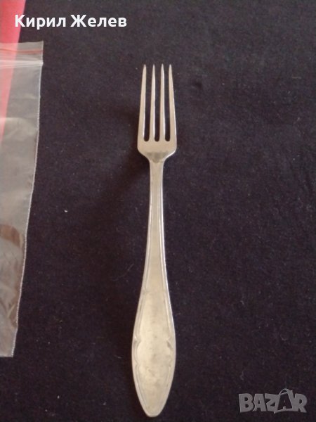 Стара вилица от соца с маркировка В. Търново сърп и чук за КОЛЕКЦИЯ ДЕКОРАЦИЯ 42158, снимка 1