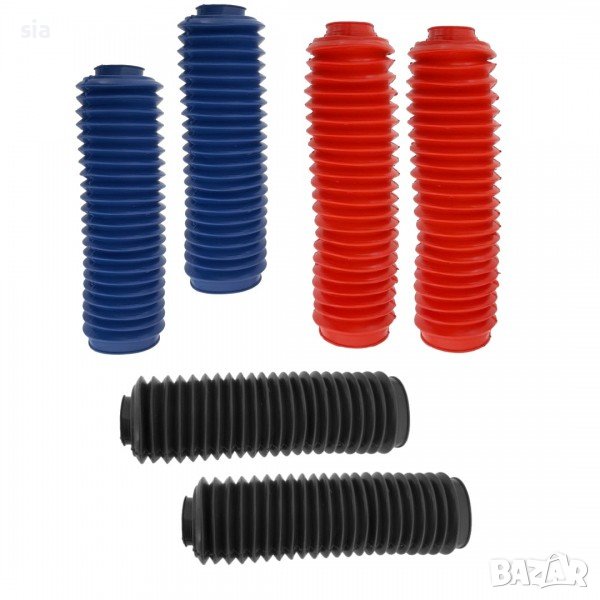 Прахоуловител за мотор, Универсални гумени маншони, червен, снимка 1