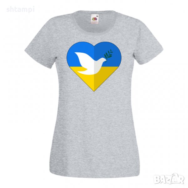 Дамска Тениска Peace In Ukraine 2 спрете войната,подкрепям Укркайна,, снимка 1