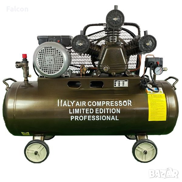 Компресор за въздух 100 литра 12bar 360l/m, снимка 1