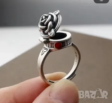 Пръстен роза, снимка 1