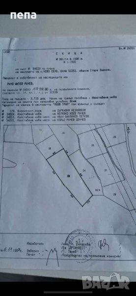 3.716 декара имот,парцел в с.Ново село, снимка 1