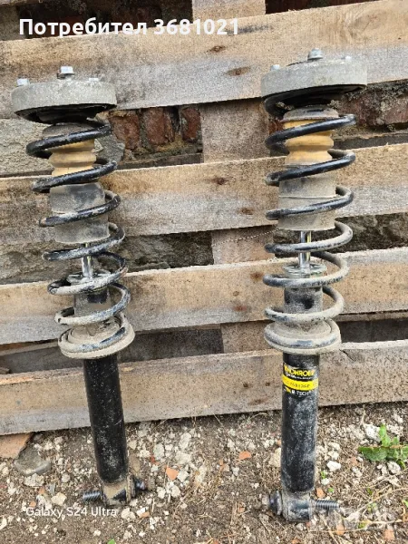 Продавам задни Амортисьори БМВ Е65 , снимка 1