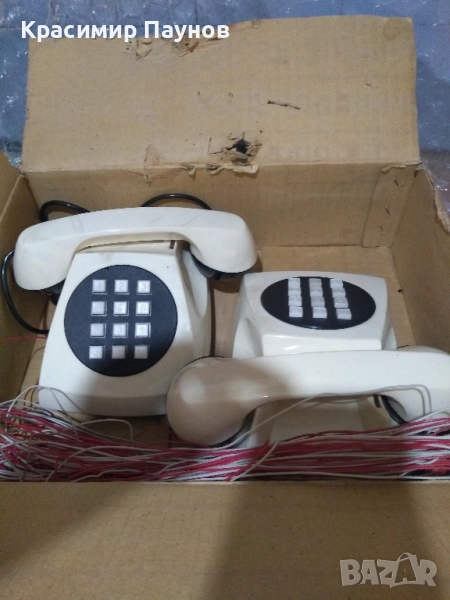 Ретро детски телефони в оригинална кутия ., снимка 1