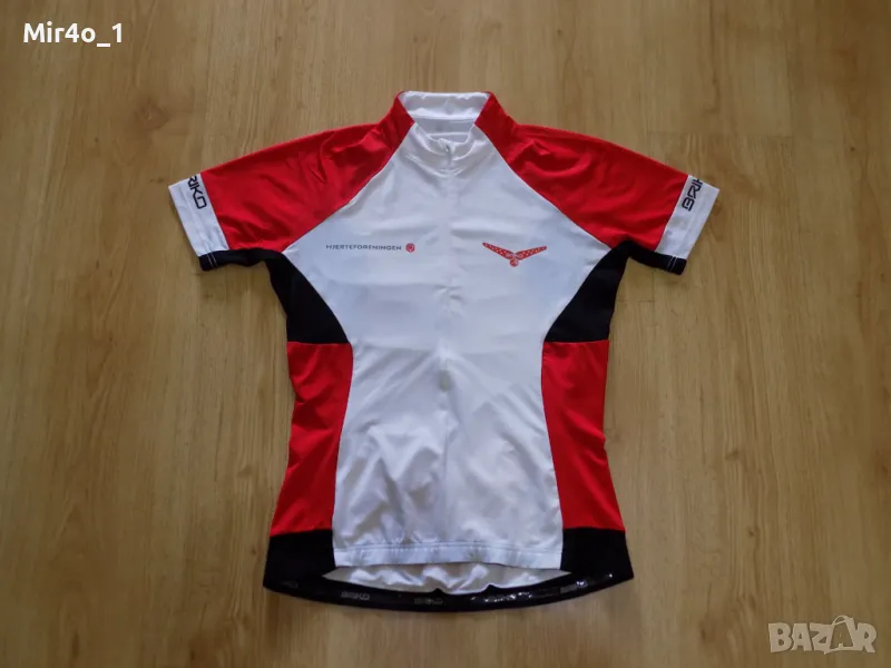 вело джърси briko тениска екип блуза шосейно колоездене спорт дамско оригинално M, снимка 1