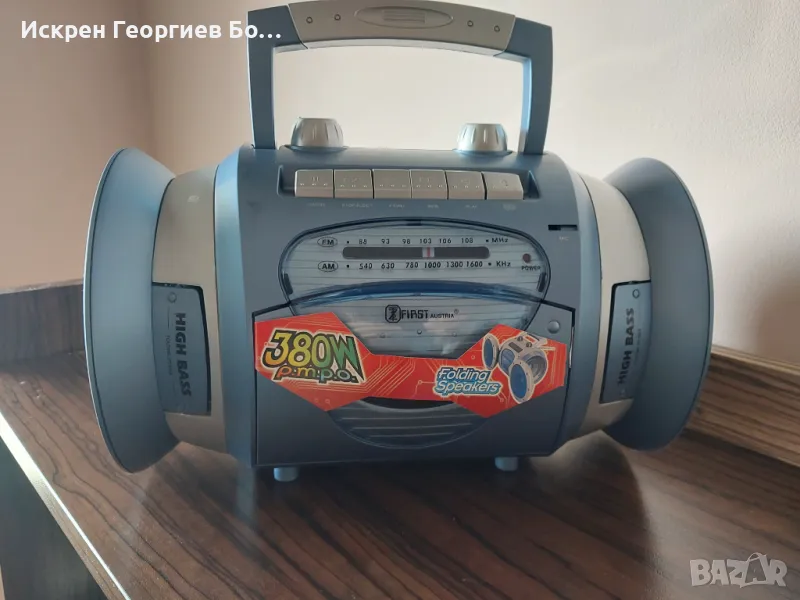 Касетофон Фирст, снимка 1