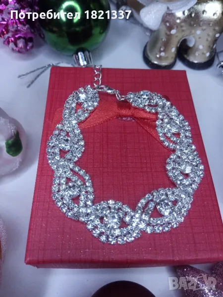Гривна с кристали , снимка 1