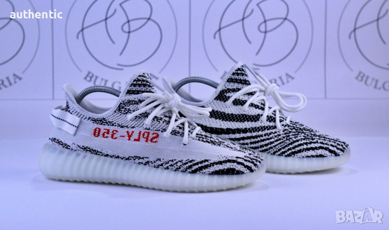 Adidas Yeezy Boost 350 Zebra,Semi Frozen, Tail Light, Light, снимка 1