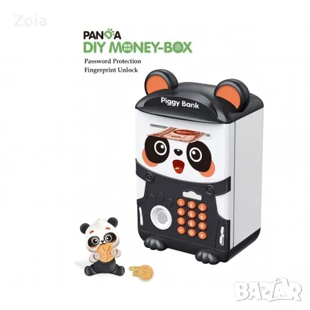 Детска касичка автоматично превъртане на парола,отключване с пръст, снимка 1