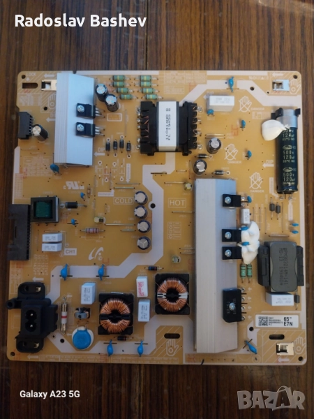 POWER BOARD BN4400932S Samsung UE65RU7172U, снимка 1