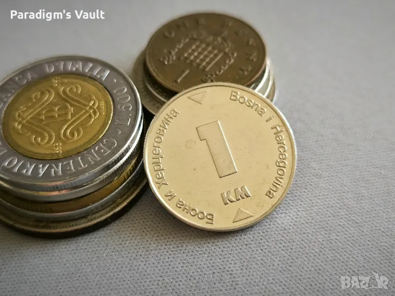 Монета - Босна и Херцеговина - 1 конвер. марка | 2008г., снимка 1