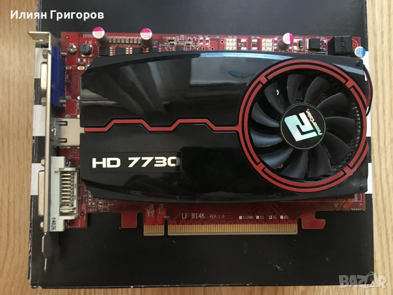 Видео Карта PowerColor HD 7730 2 GB DDR3, снимка 1