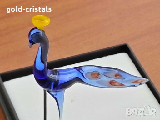 Стъклена брошка мурано , снимка 1