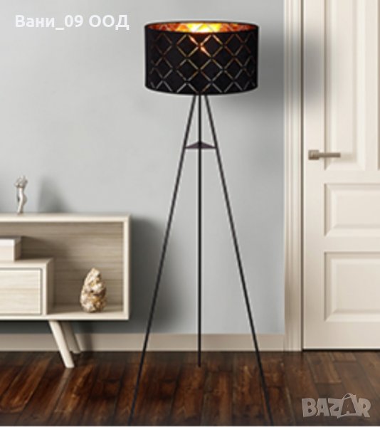 Красив лампион-метал и текстил, снимка 1