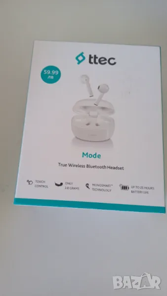 ttec БЕЗЖИЧНИ СЛУШАЛКИ, снимка 1
