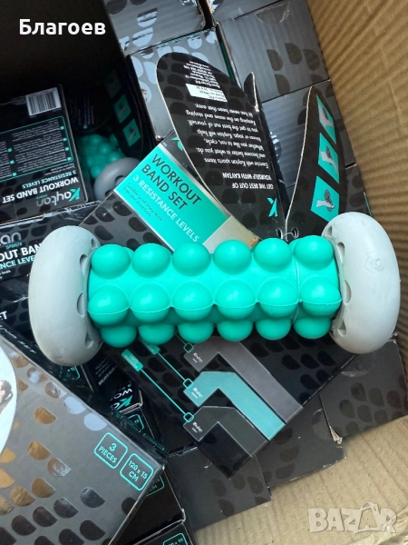 Ролка за кантове Kaytan 16,5 см x 7 см Сребърна, Тюркоазена, снимка 1