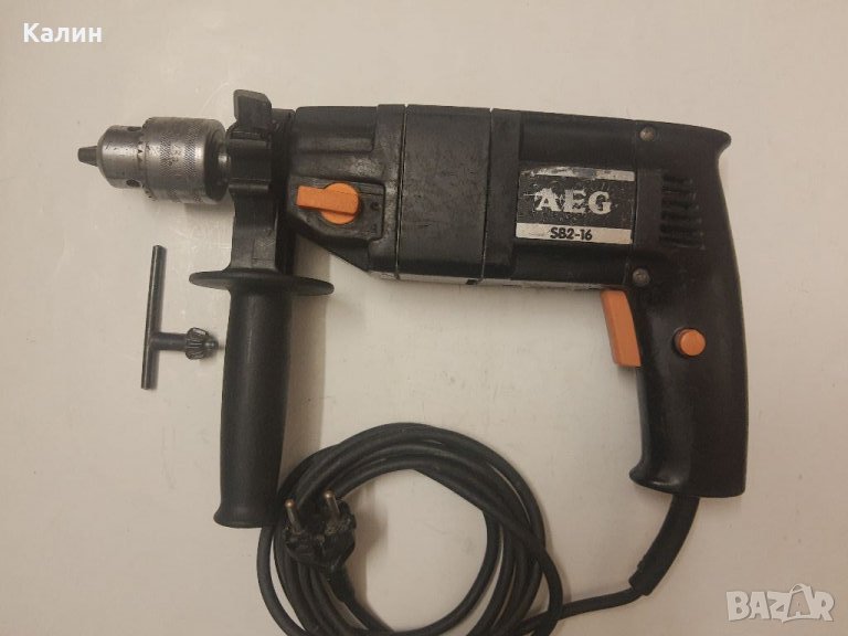AEG SB2-16 двускоростна ударна бормашина, снимка 1