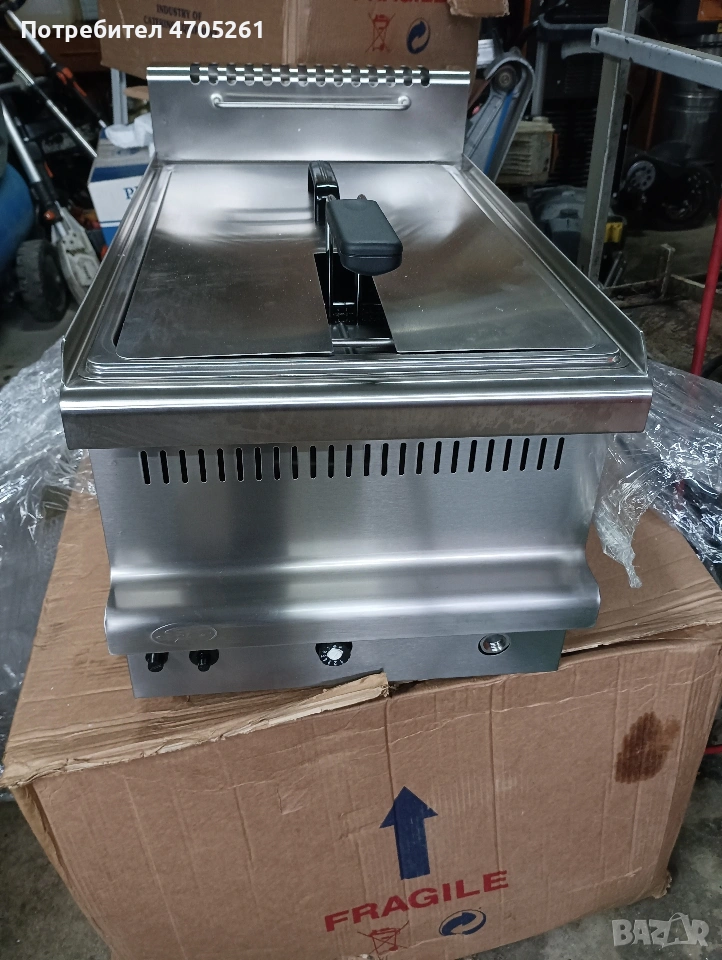 професионален газов фритюрник Visvardis, снимка 1