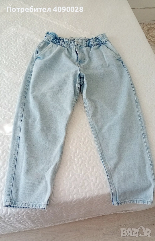 Сини дънки с ластик Sinsay , снимка 1