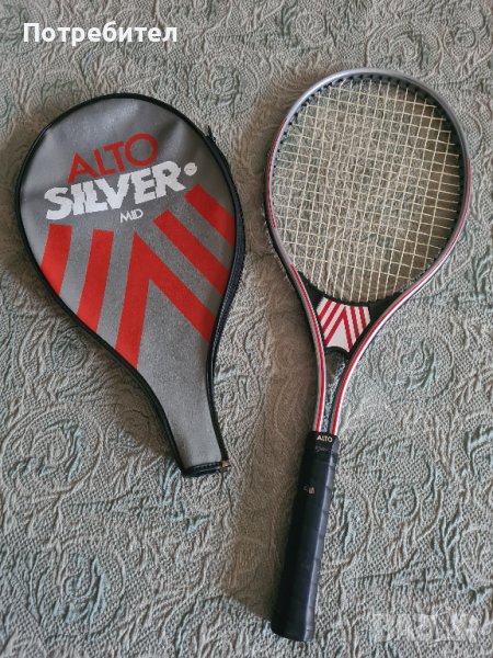 Тенис Ракета ALTO Silver Mid, снимка 1