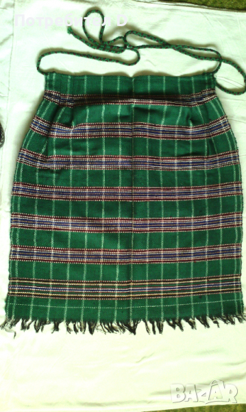 Престилка. домашно тъкана. Размери 62/74см., Не употребявана. Престилки, снимка 1