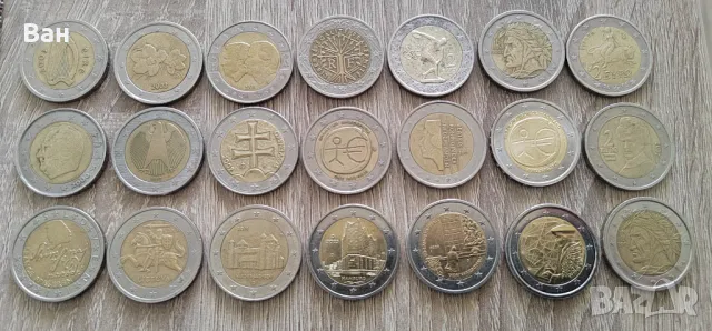 Редки Евро монети от 2 Евро , снимка 2 - Нумизматика и бонистика - 47347218