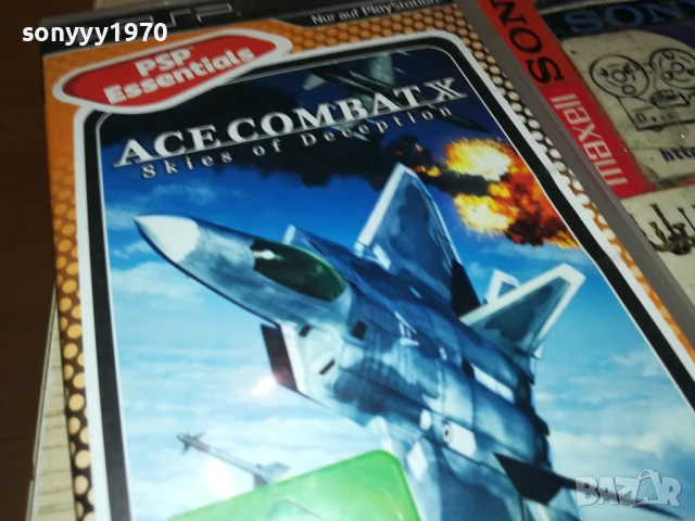 SONY PSP ACE COMBAT X GAME-ВНОС GERMANY 2707251249, снимка 7 - Игри за PlayStation - 51156457