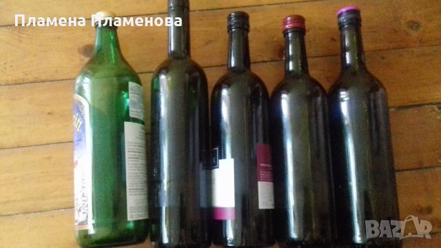 БУТИЛКИ за вино/сокове/оцет, снимка 2 - Буркани, бутилки и капачки - 26290123
