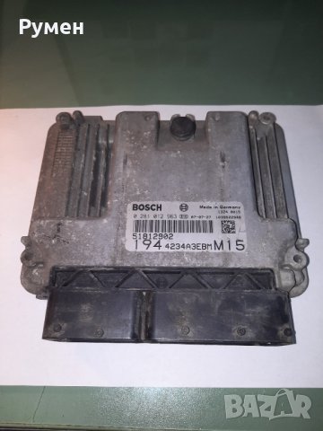 Компютър двигател BOSCH 0 281 012 963 EDC 16C39 FIAT CROMA 1.9 JTD., снимка 2 - Части - 32607003