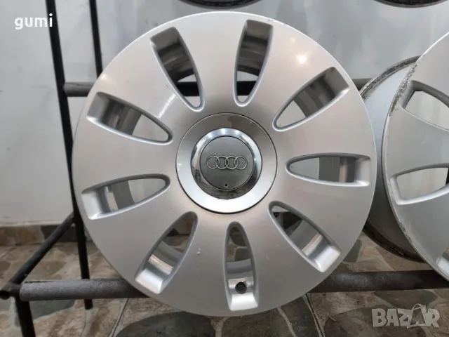 4бр 16ски джанти за AUDI 5х112мм A160639, снимка 4 - Гуми и джанти - 48289926