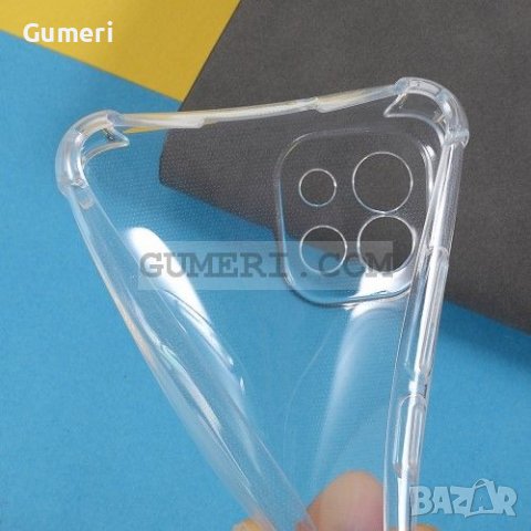 Samsung Galaxy A03 Силиконов Гръб Със Защита За Задната Камера - Прозрачен, снимка 6 - Калъфи, кейсове - 36849623