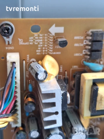 Платка POWER SUPPLY PE-3131-02UN-LF for Toshiba Модел 32LV833G ,-for 32inc AUO T315HW04 V4, снимка 4 - Части и Платки - 50618475